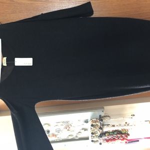 Black slip on dress...Medium